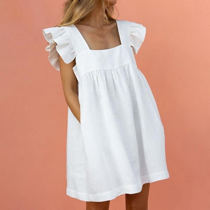 White Mini Dress
