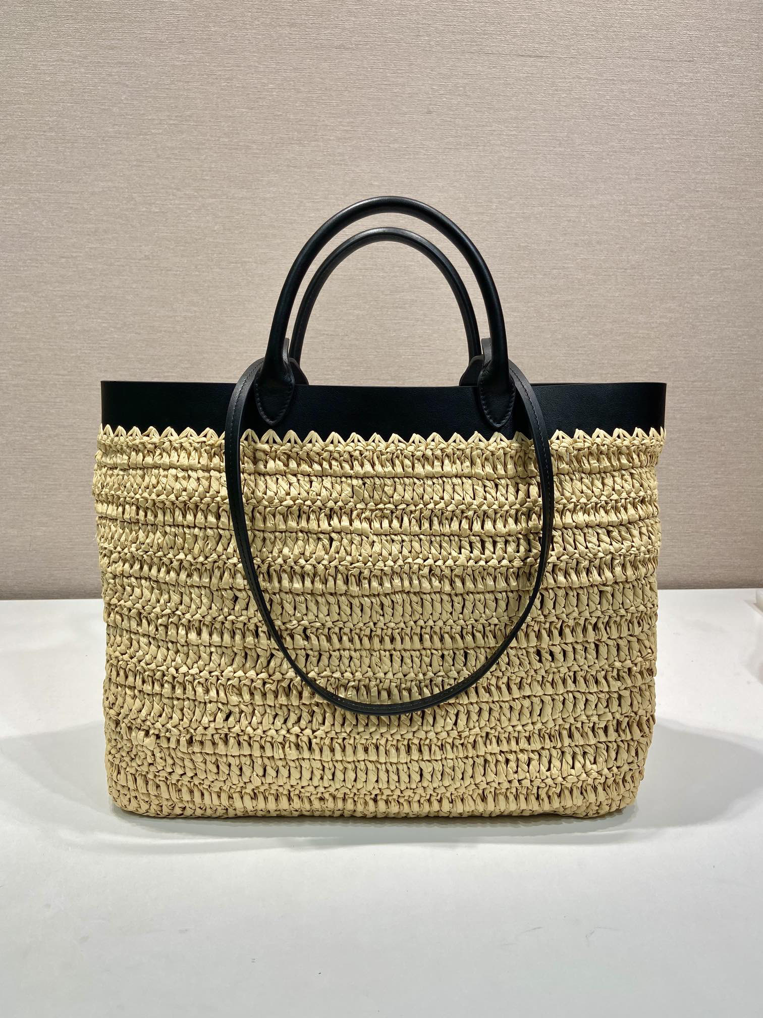 Prada Woven Tote Bag Large 1BG499