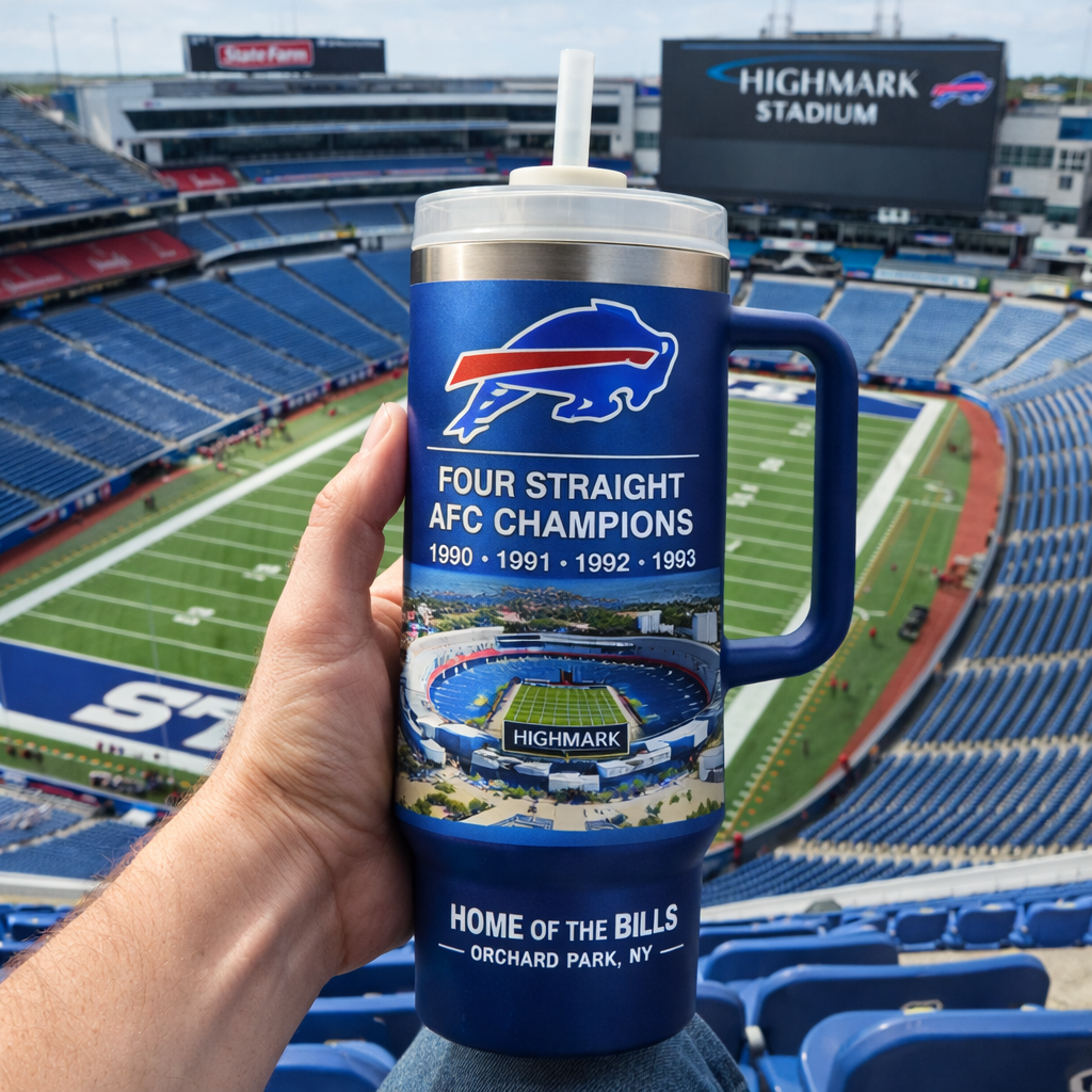 Buffalo Bills Commemorative Collector's Edition Tumbler