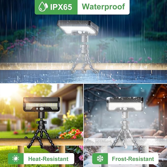 92 LED Octopus Solar Lights Outdoor with Motion Sensor