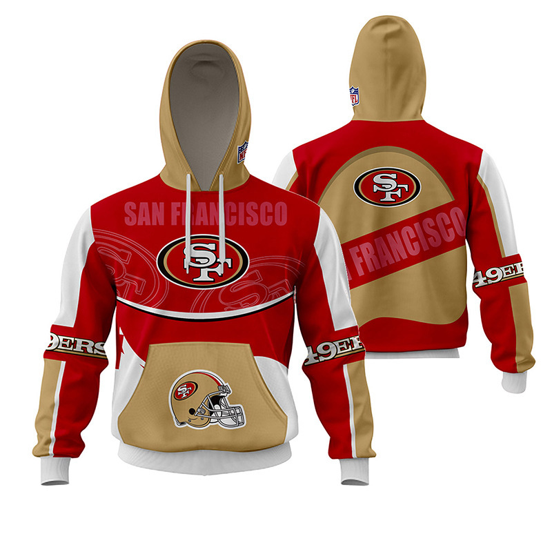 SAN FRANCISCO 49ERS 3D HOODIE NOV05