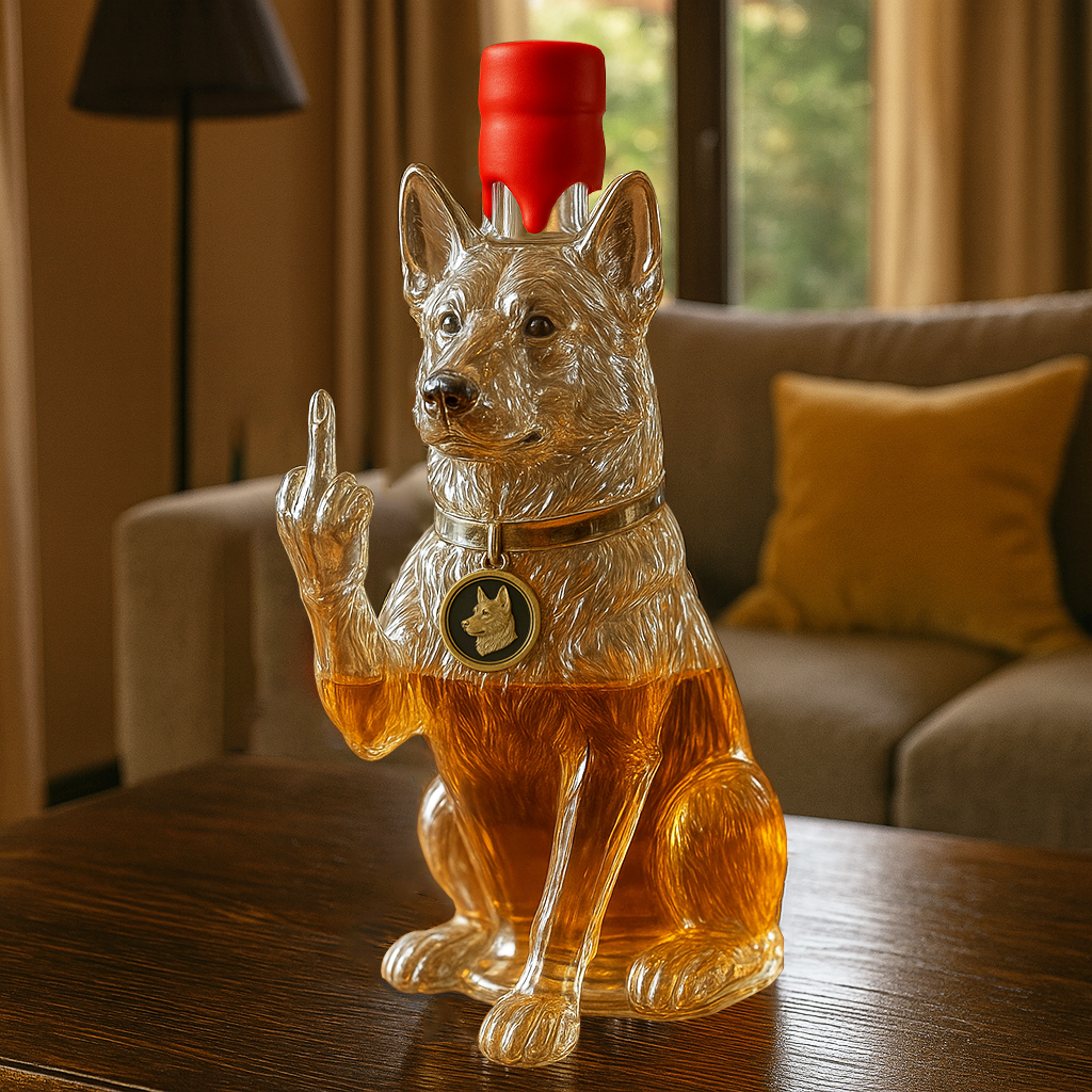 German Shepherd Whiskey Decanter Series – The Rebel’s Best Friend