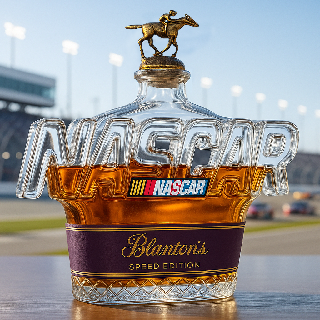 NASCAR Whiskey Bottle
