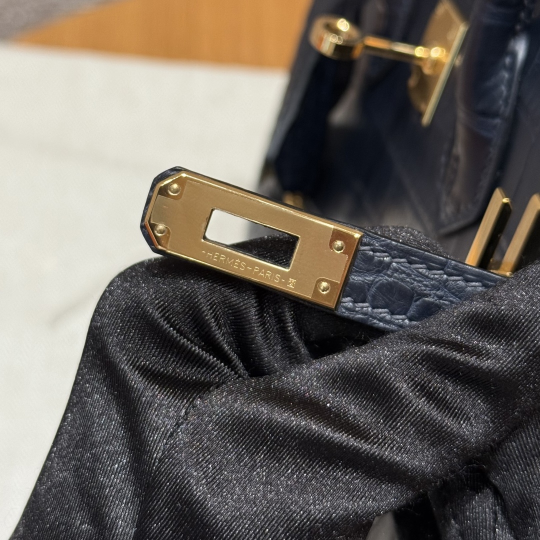 Hermes Birkin 73 Blue Saphir Handbag (Handmade to Order)