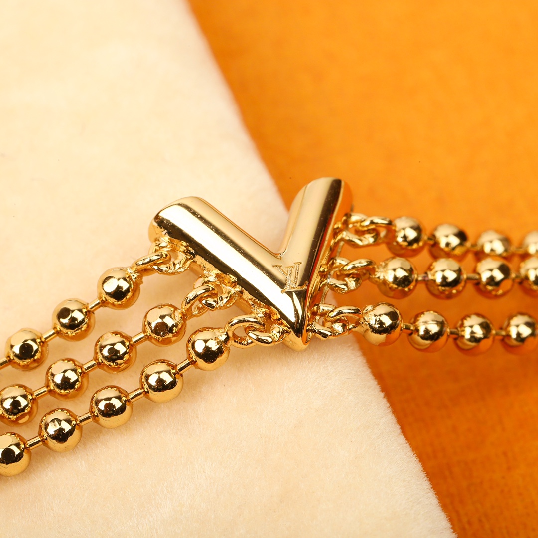Louis Vuitton Triple Bead Bracelet