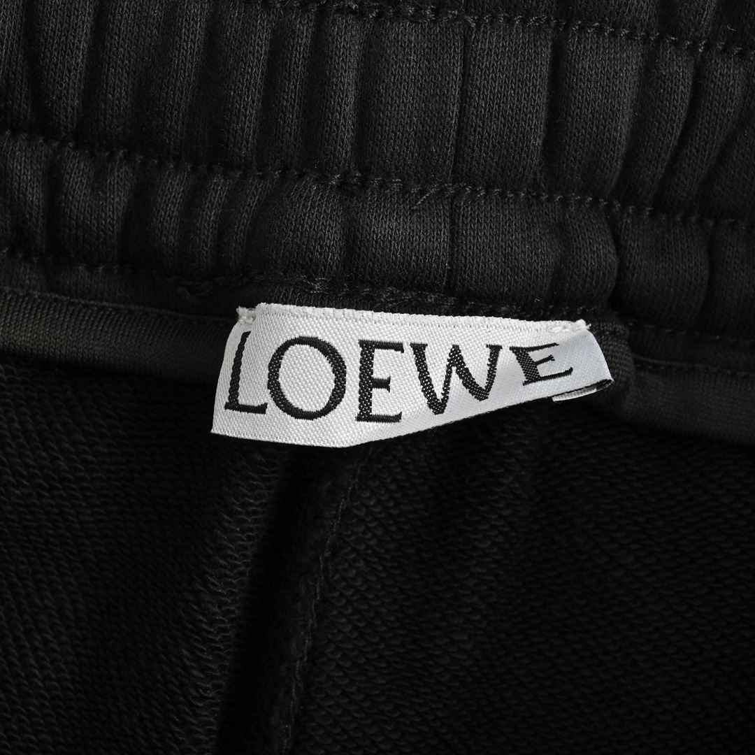 Loewe 24Fw embroidered logo pocket trousers