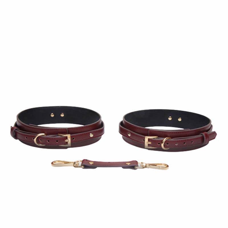 Leather Maid Cosplay Accessories 9 Pieces Set