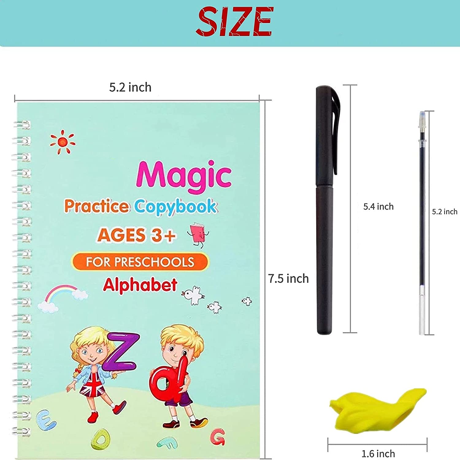(🔥Last Day Promotion-SAVE 50% OFF)Children's Magic Practice Copybook-BUY 2 GET 10% OFF & FREE SHIPPING