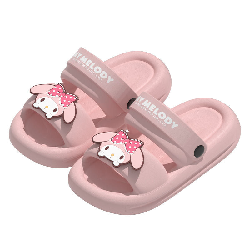 Sanrio Sandals Double Strap Waterproof EVA Slides