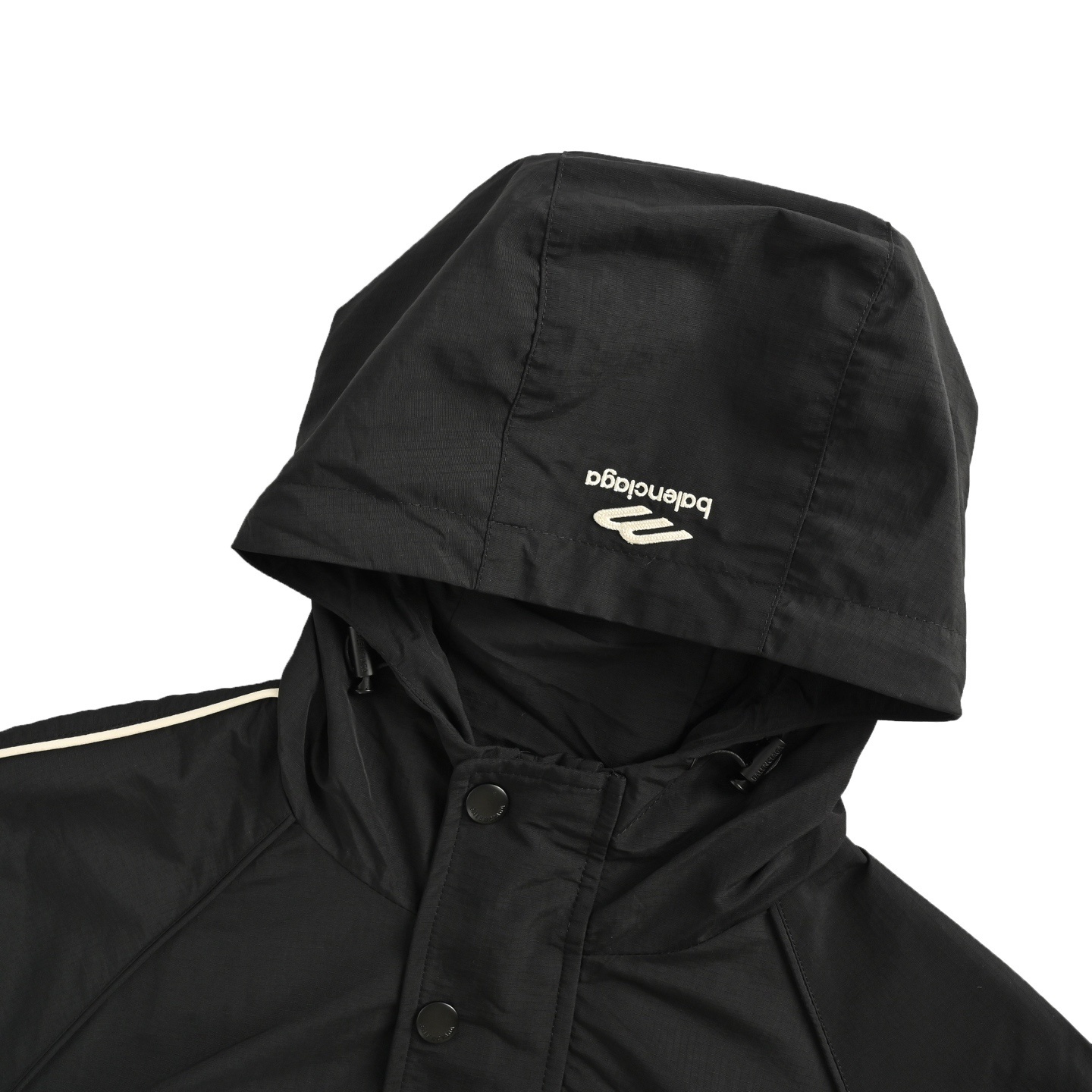 Balenciaga 25Fw 3M embroidered hooded jacket