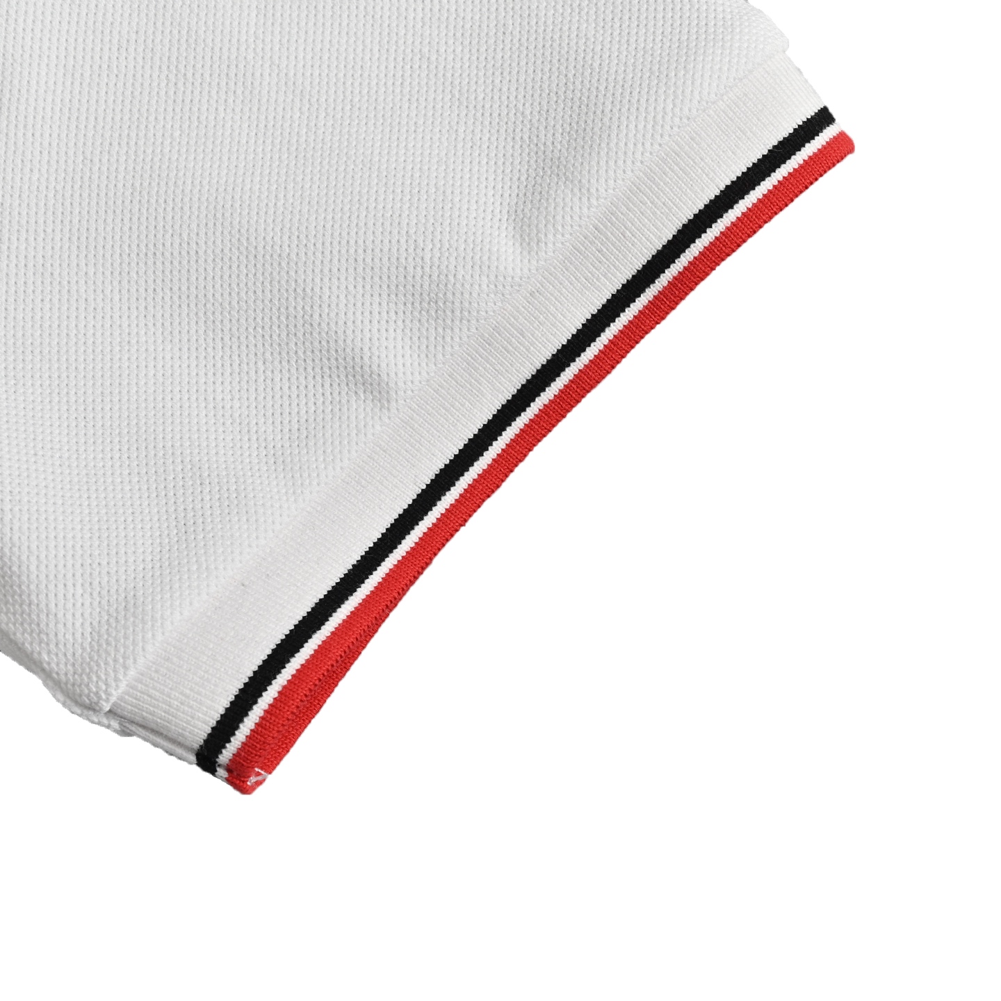 Prada Polo short sleeve with silicone trim on chest pocket