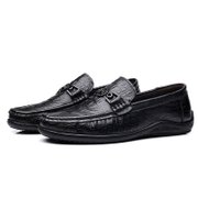Men's Classic Crocodile Leather Shoes