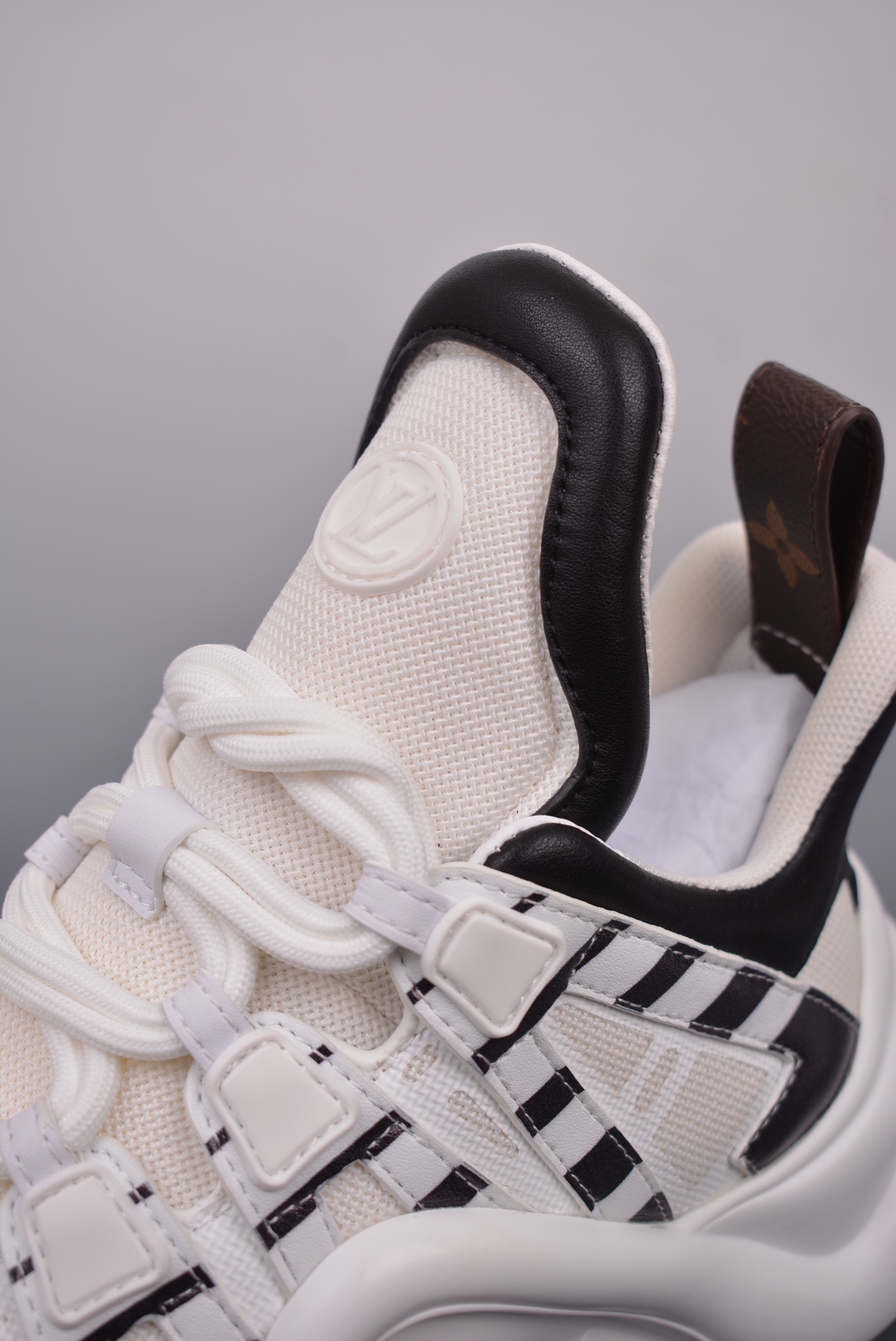 Louis Vuitton Archlight Sneakers Black and White Zebra