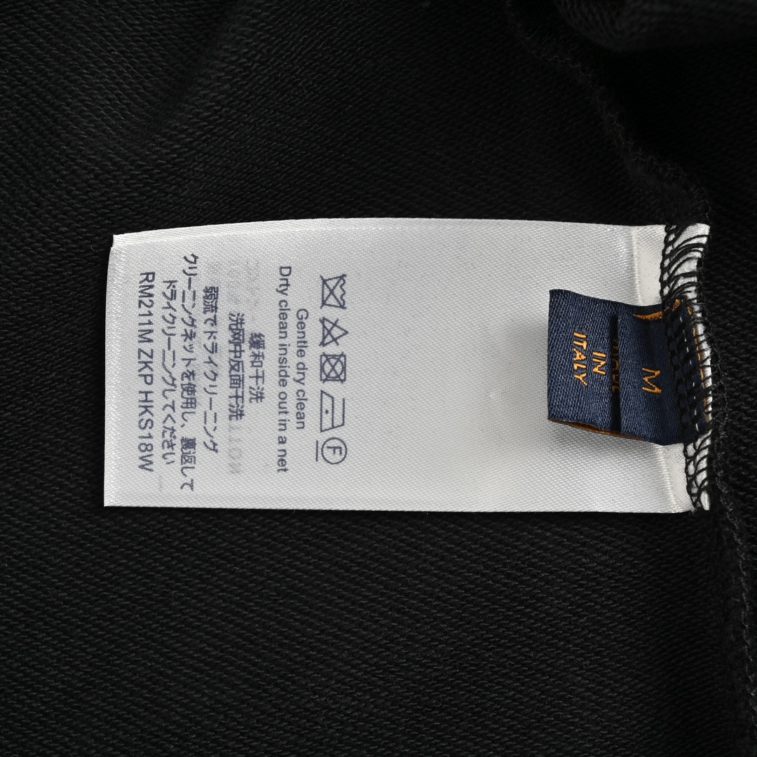 Louis Vuitton 24Fw monogram cloud lettering embroidered crew neck sweatshirt