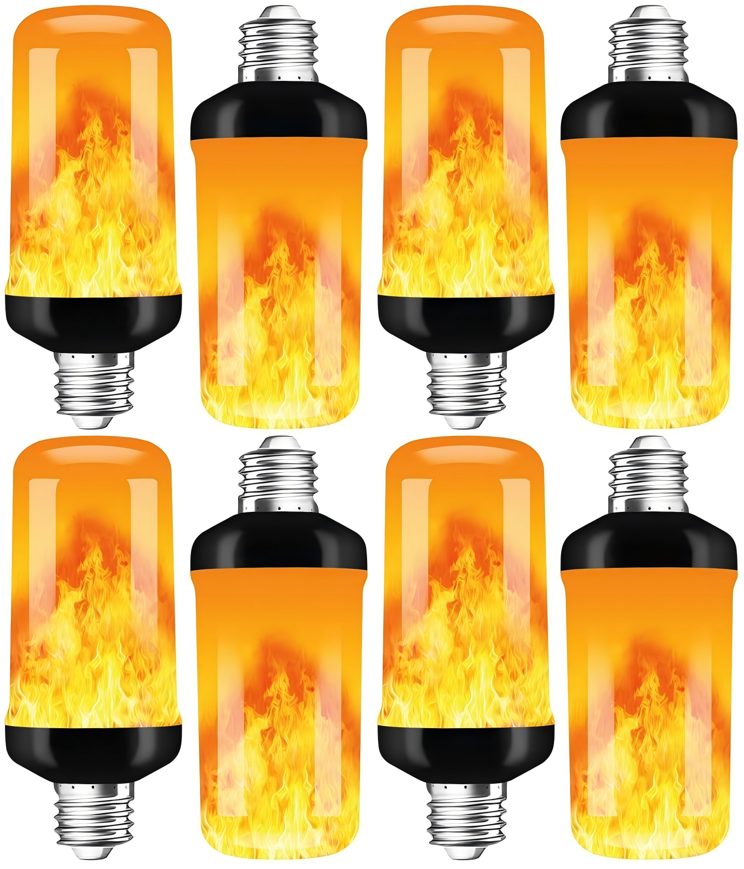 HOT SALE🔥45% OFF🔥LED Flame Light Bulbs [4 Modes Flickering Light Bulbs with Gravity Sensor]