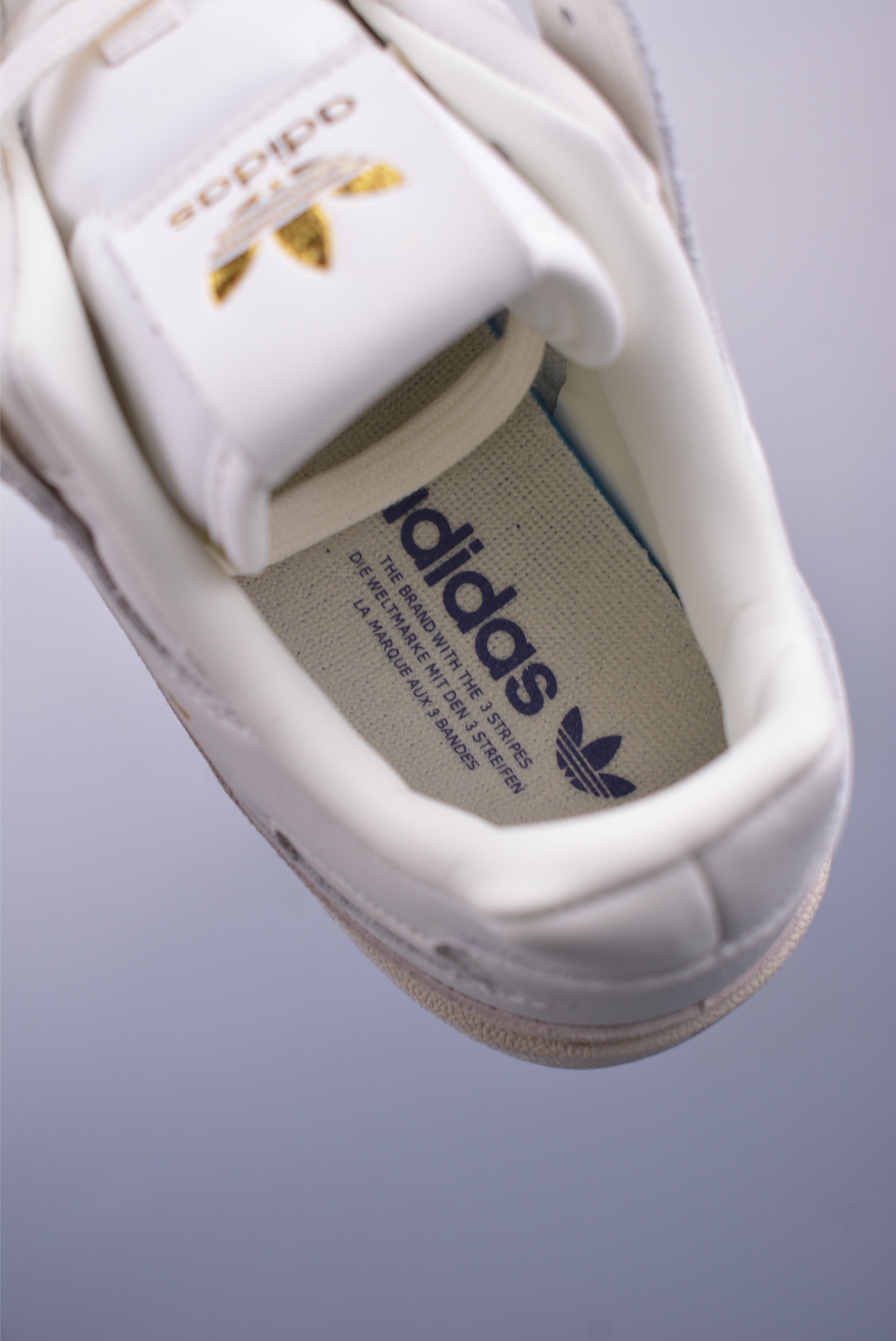 Adidas Originals Forum 84 Low Sneakers White Blue Gold Label JH7940
