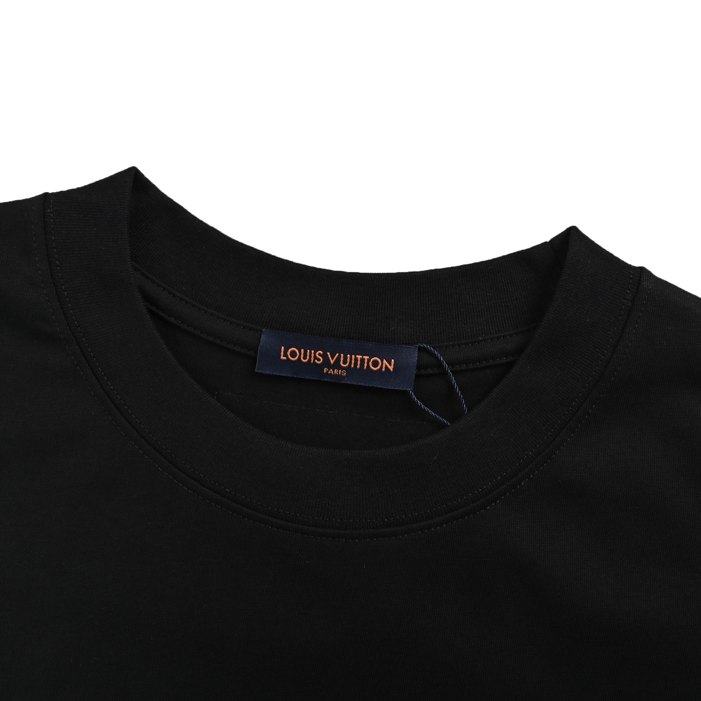 Louis Vuitton 25ss short sleeve with chain back and circle embroidery