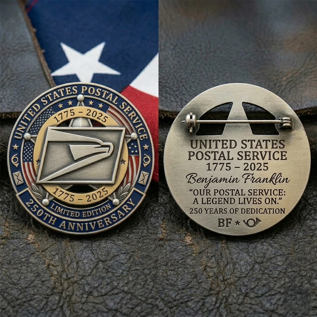 USPS 250th Anniversary Limited-edition Collectible Pin