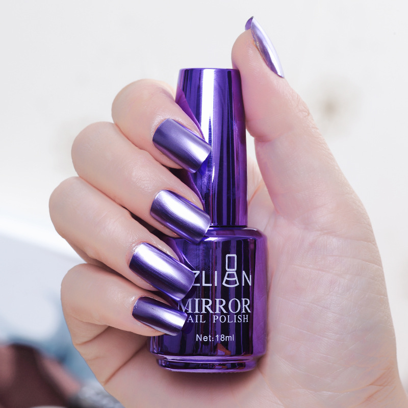 2025 Glamorous Chrome Metallic Mirror Nail Polish