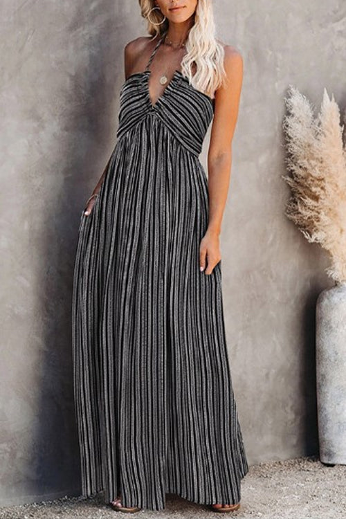 Heididress Spaghetti Strap Maxi Cami Dress with Pocket