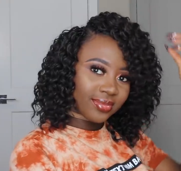 New A Perfect Short Curly Bob Wig