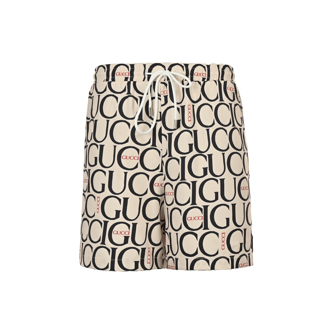 Gucci 24ss Capsule Collection All Over Print Beach Shorts