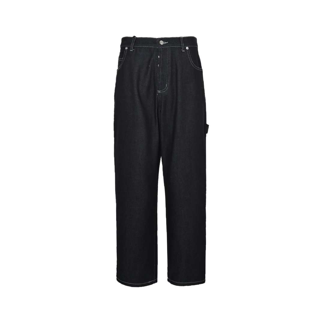 Dior Archives Labels embroidered denim trousers