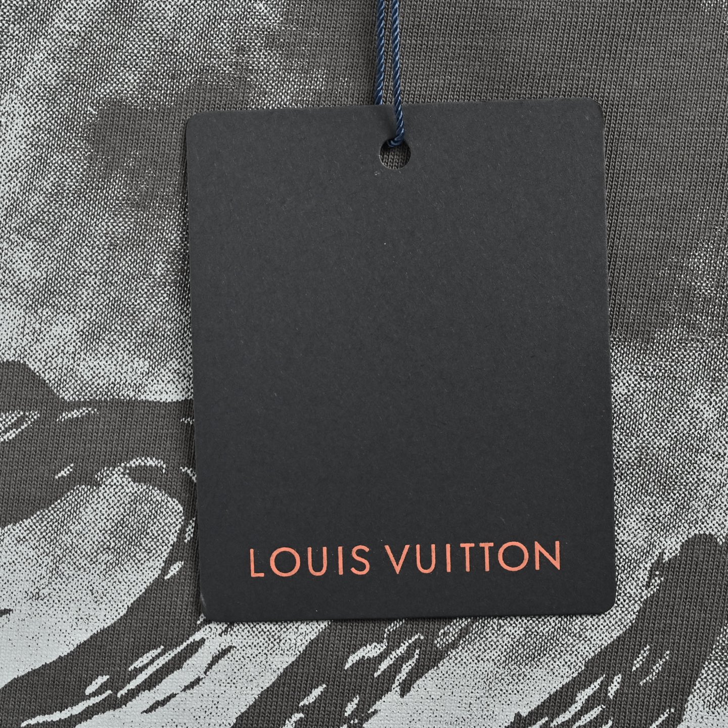 Louis Vuitton 25ss graffiti hand-painted letter rendering print short sleeve