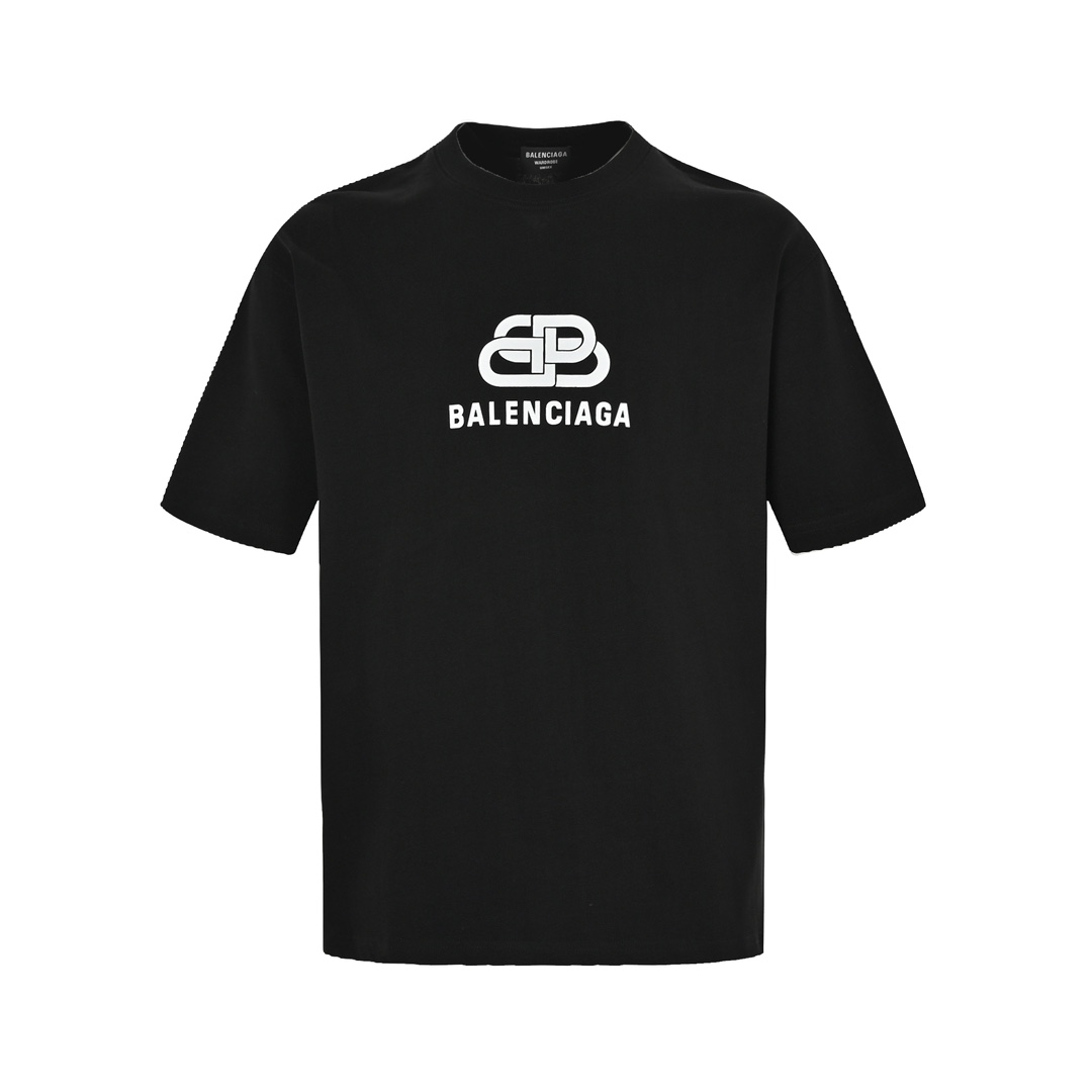 Balenciaga Classic Lock Print Short Sleeve