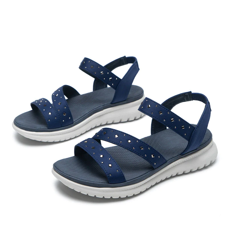 Non-Slip Soft-Soled Rhinestone Fashion Women Sandals