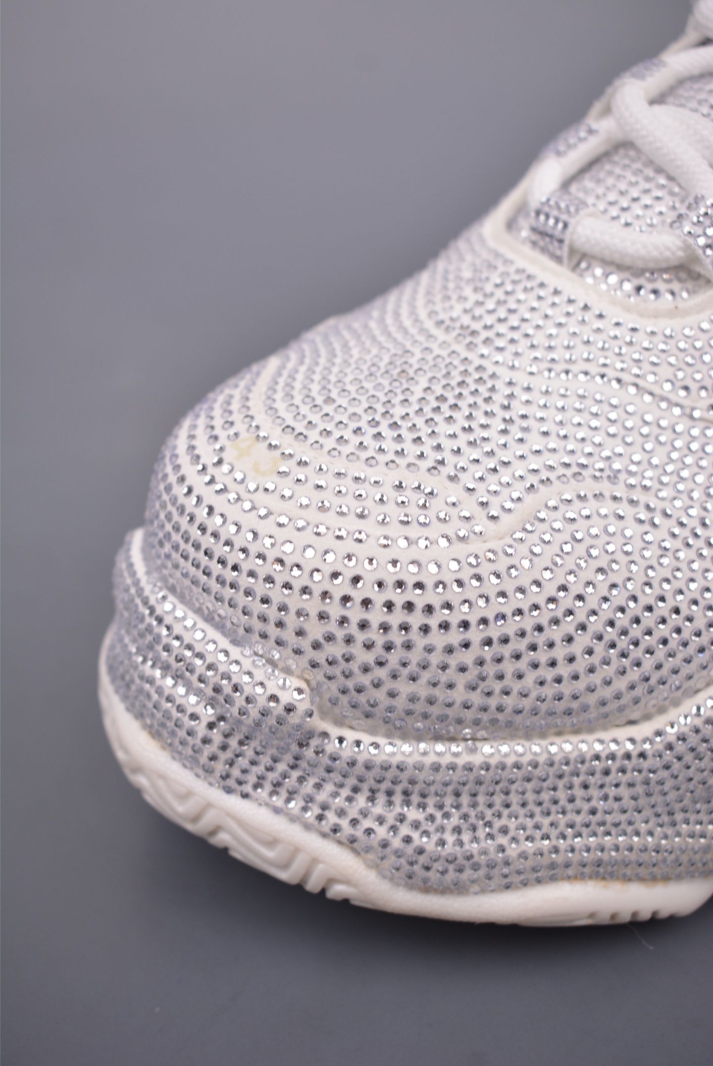 Balenciaga Triple S Trainers Sneaker White Diamonds