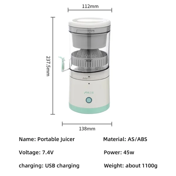 🔥Hot Sale - 49% OFF🔥- Wireless portable juice machine