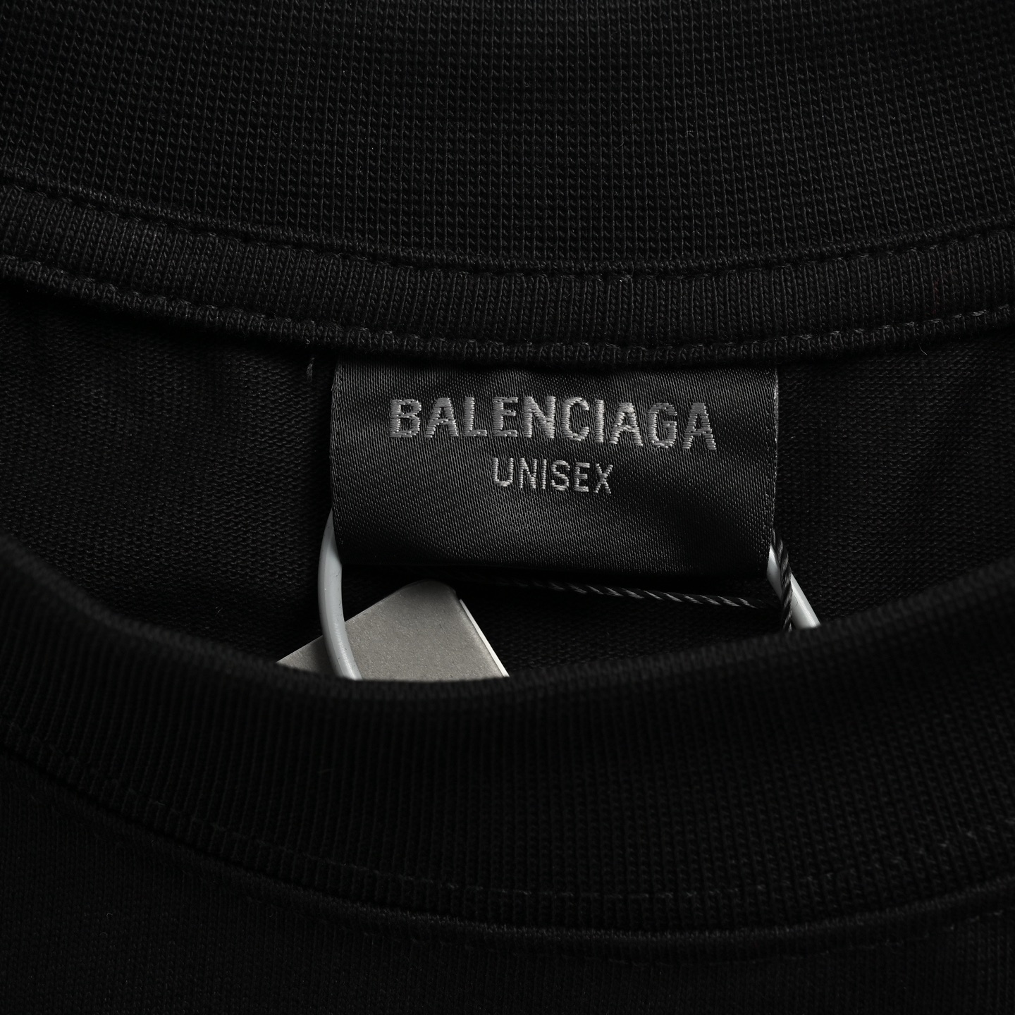 Balenciaga Ebay Embroidered Letter Short Sleeve