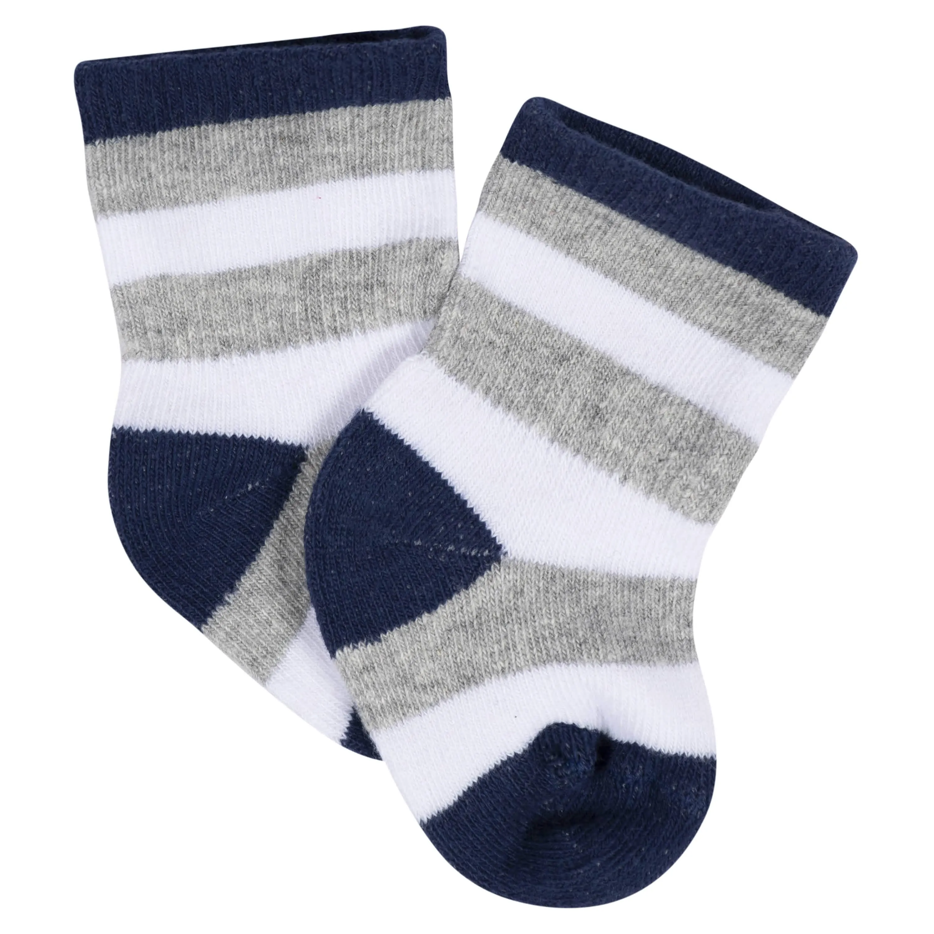 8-Pack Baby Boys All Star Jersey Wiggle Proof Socks