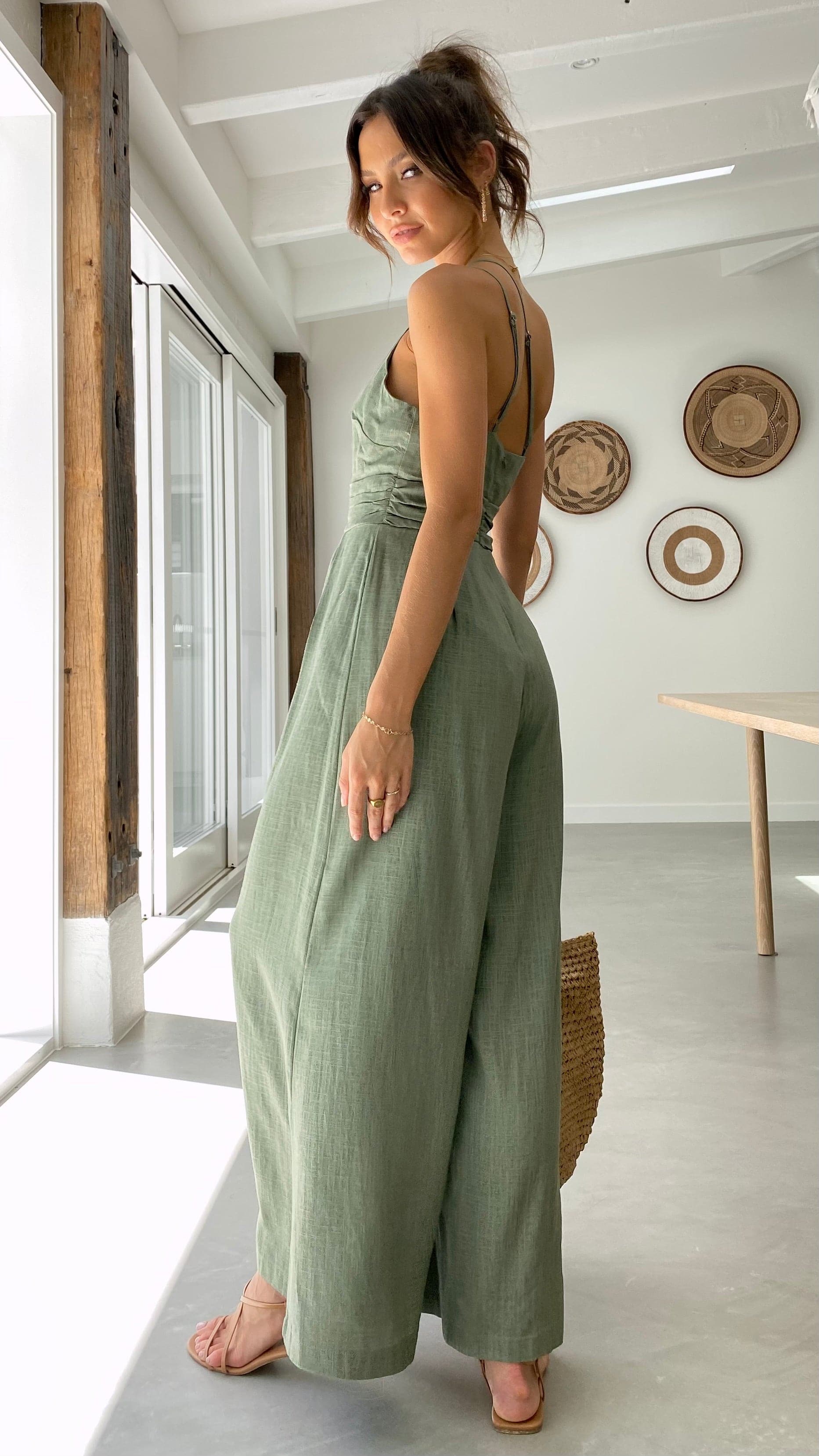 Samaya Jumpsuit - Khaki