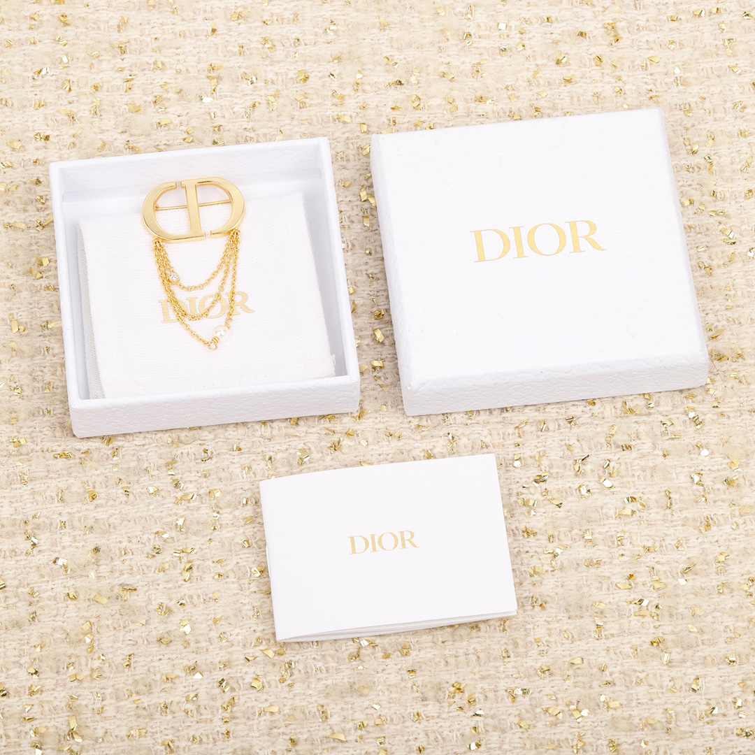 Dior Tassel Brooch
