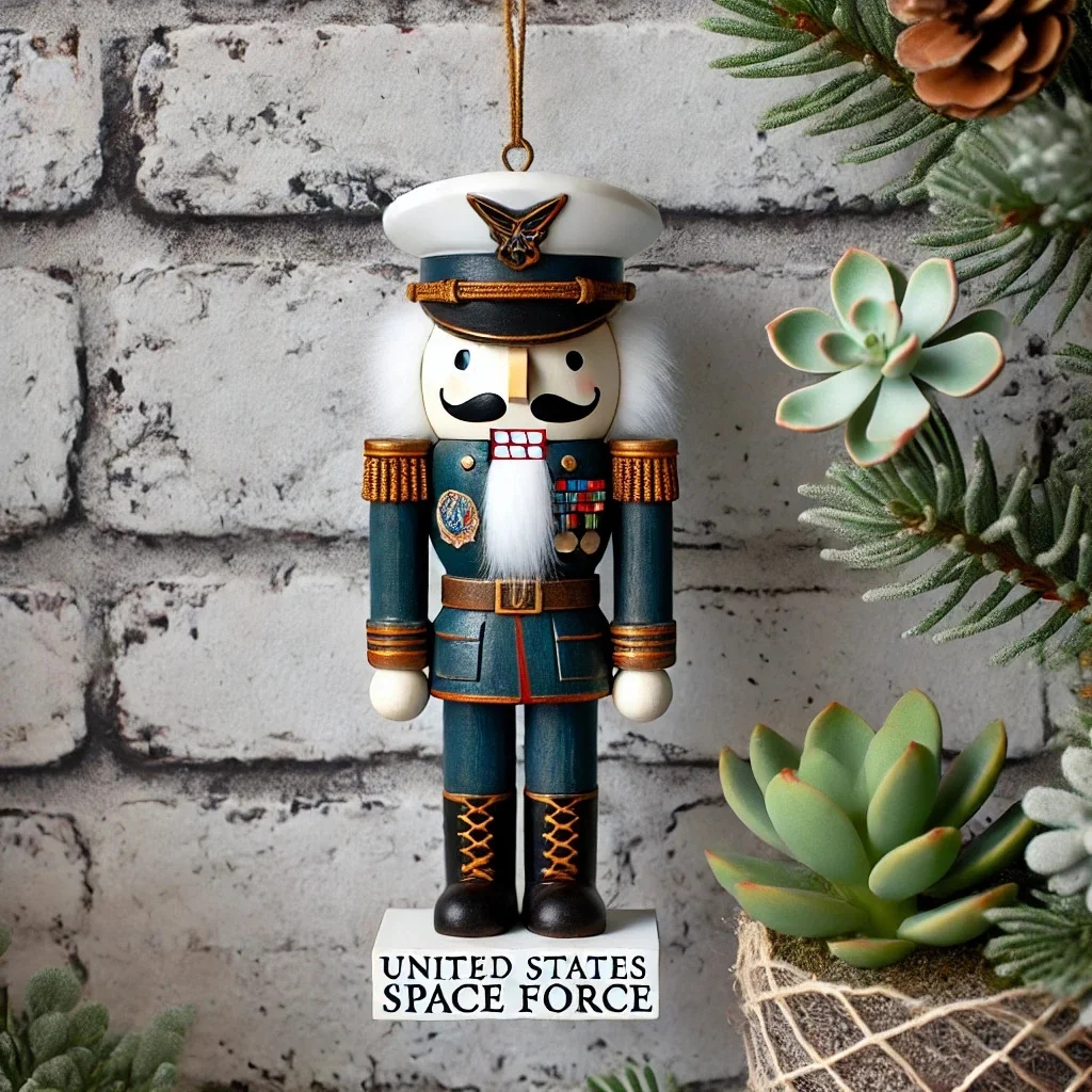 Veteran Tribute Nutcracker Statue Ornament