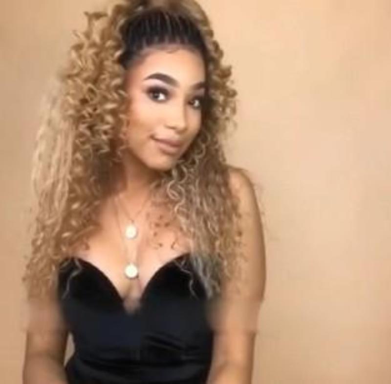 Luna A20 Affordable Curly Long Hair Wig for Women