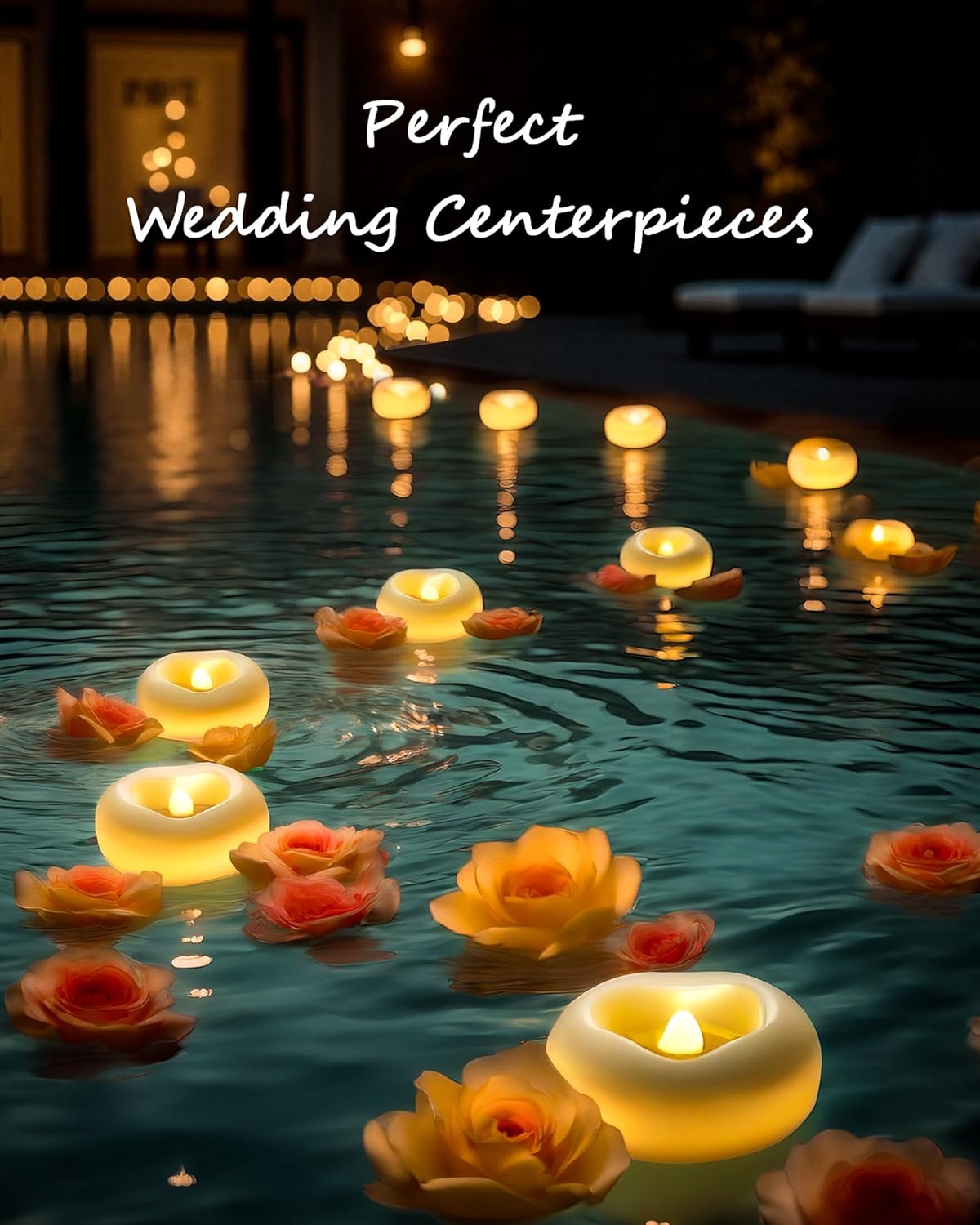 👍Last Day Promotion 60% OFF💥Flameless LED Floating Candles - 6 Pack