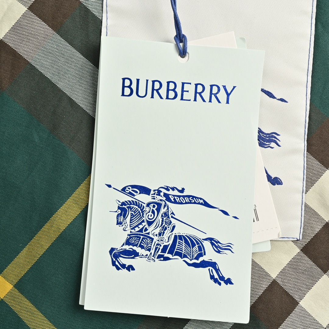 Burberry 24Fw check lining jacket