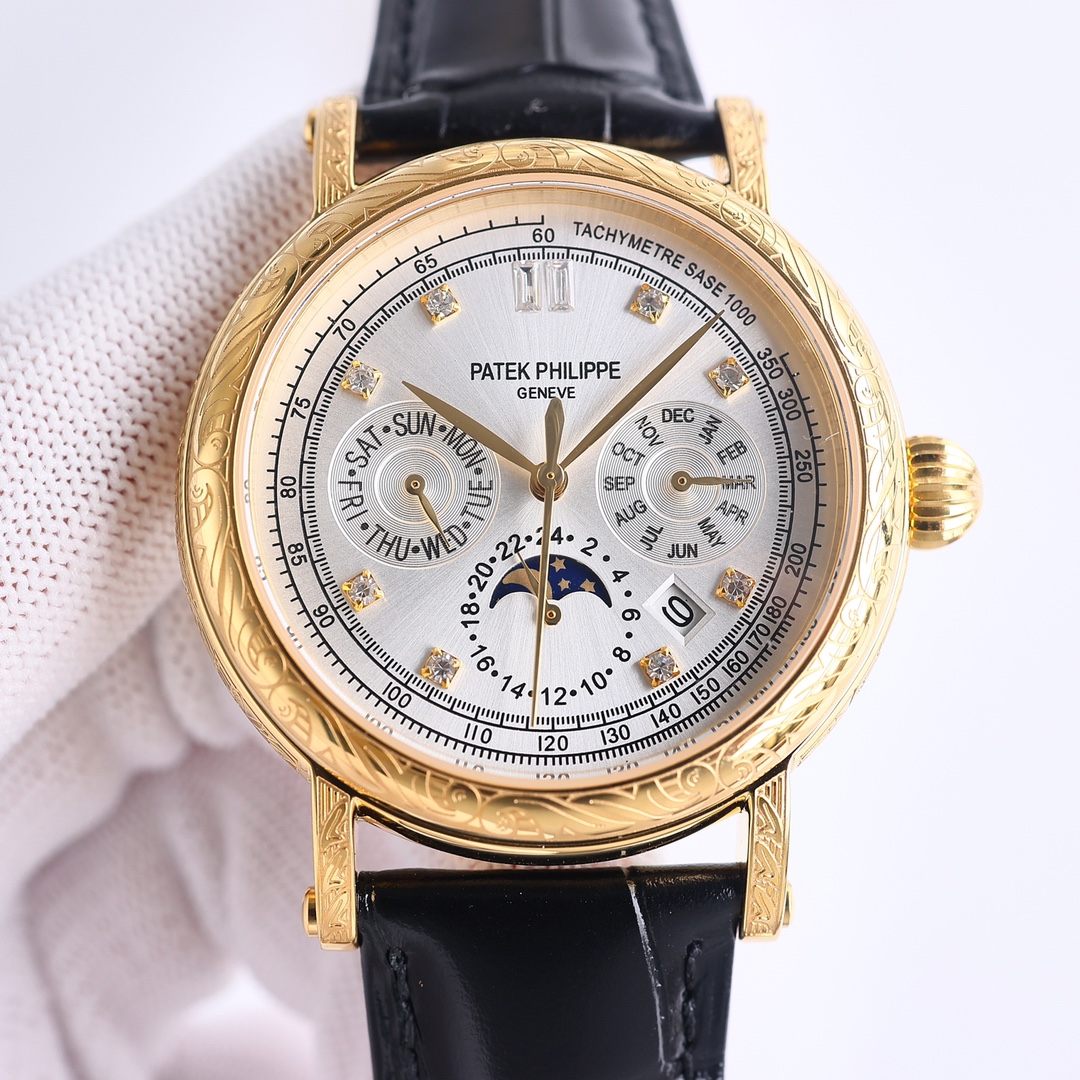 Patek Philippe Calatrava Engraved Watch