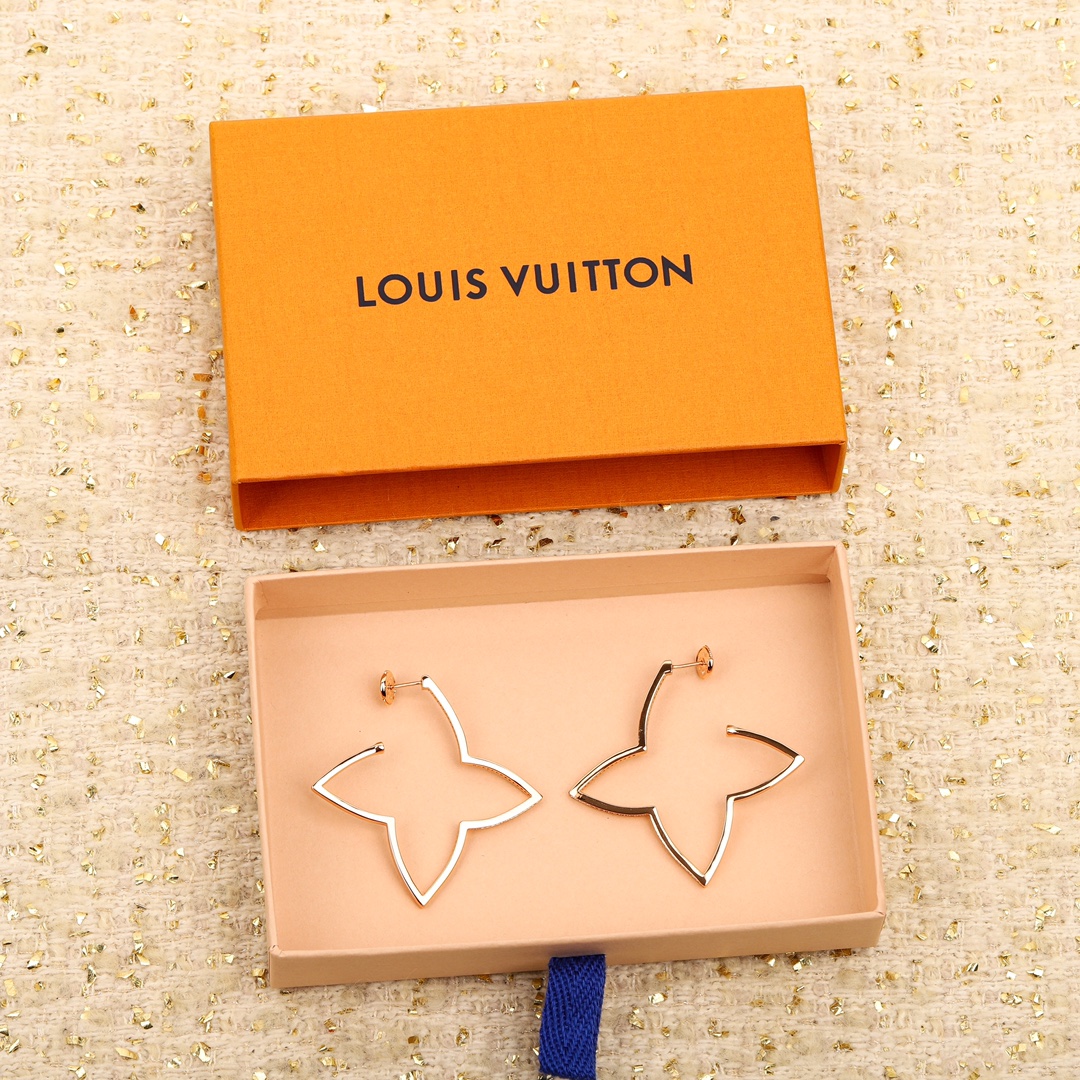 Louis Vuitton XL Hoop Earrings
