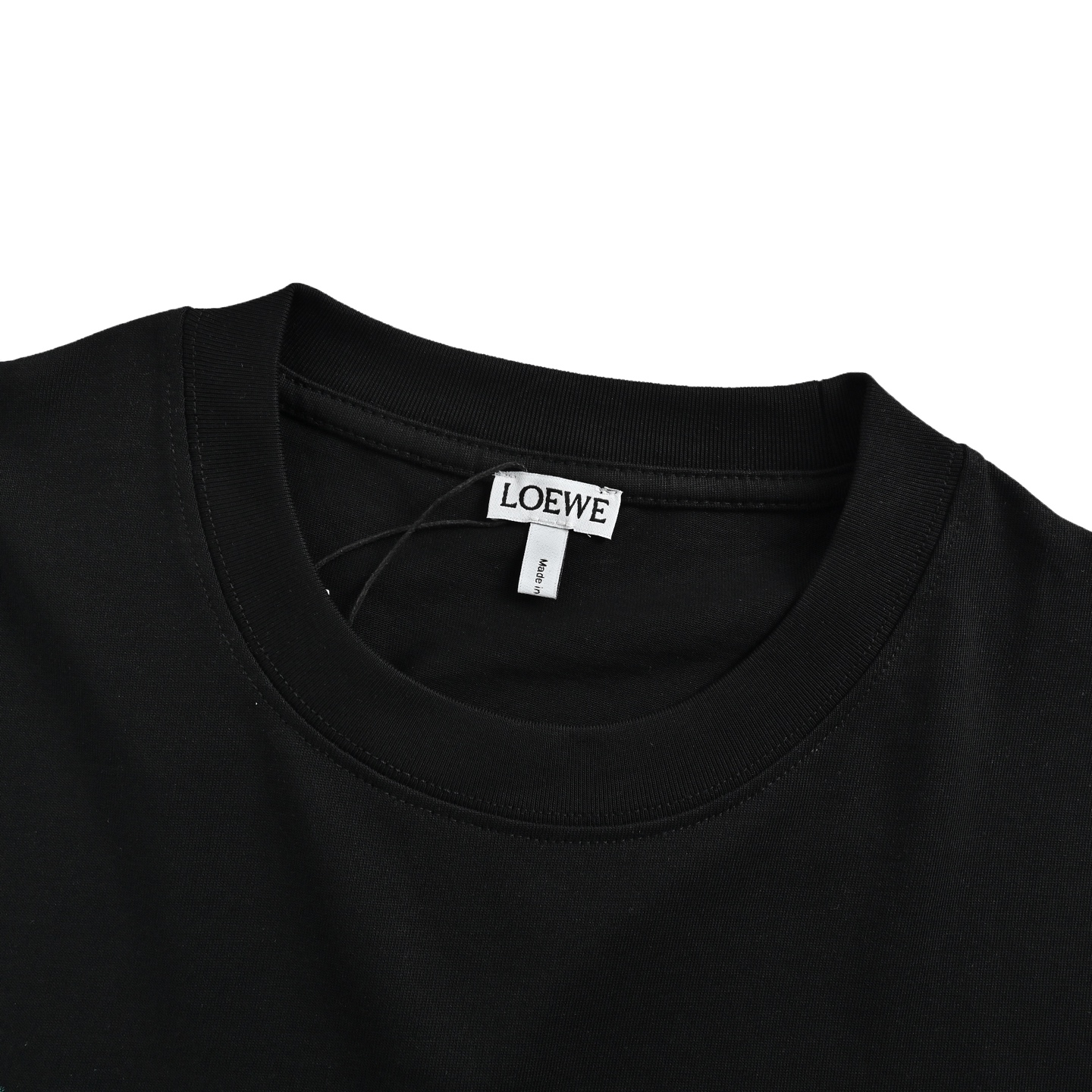 Loewe 25ss embroidered large logo short sleeve