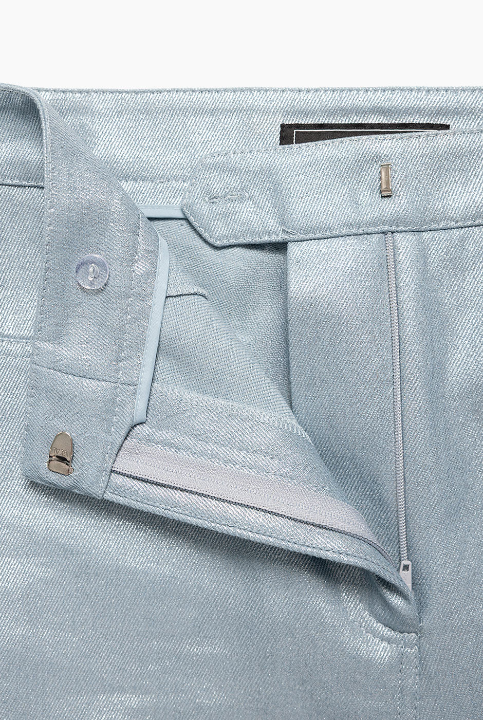 Pantalon denim semi campana