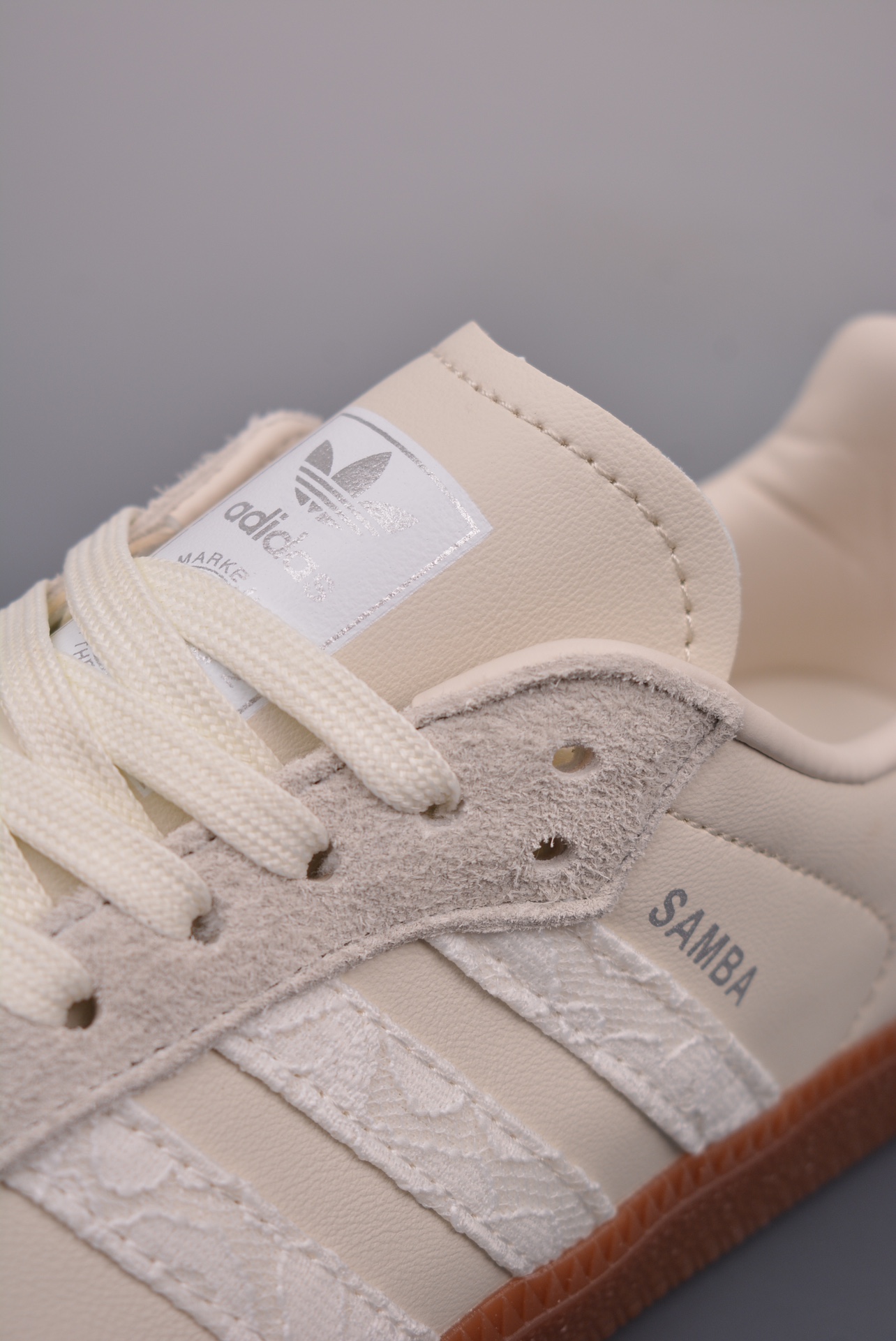 NAKED x Adidas Originals Samba OG White Silver Metallic JI3993