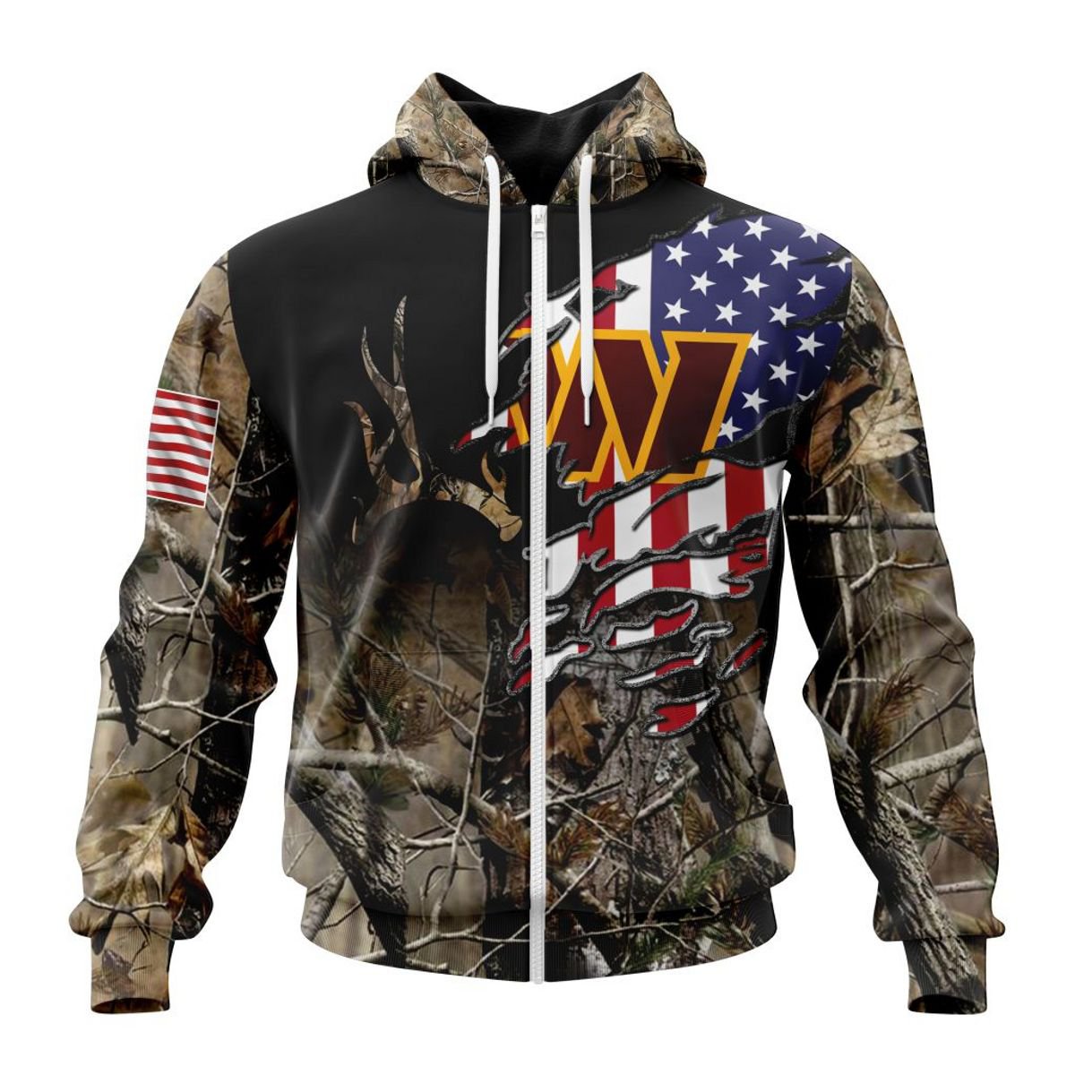 WASHINGTON 3D HOODIE CAMO REALTREE HUNTING