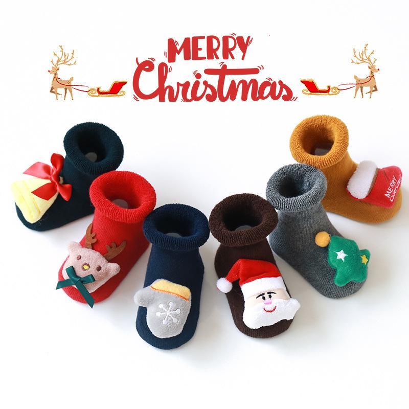 Christmas Gift For Baby🎁 100% Cotton Thick Cute Christmas Socks