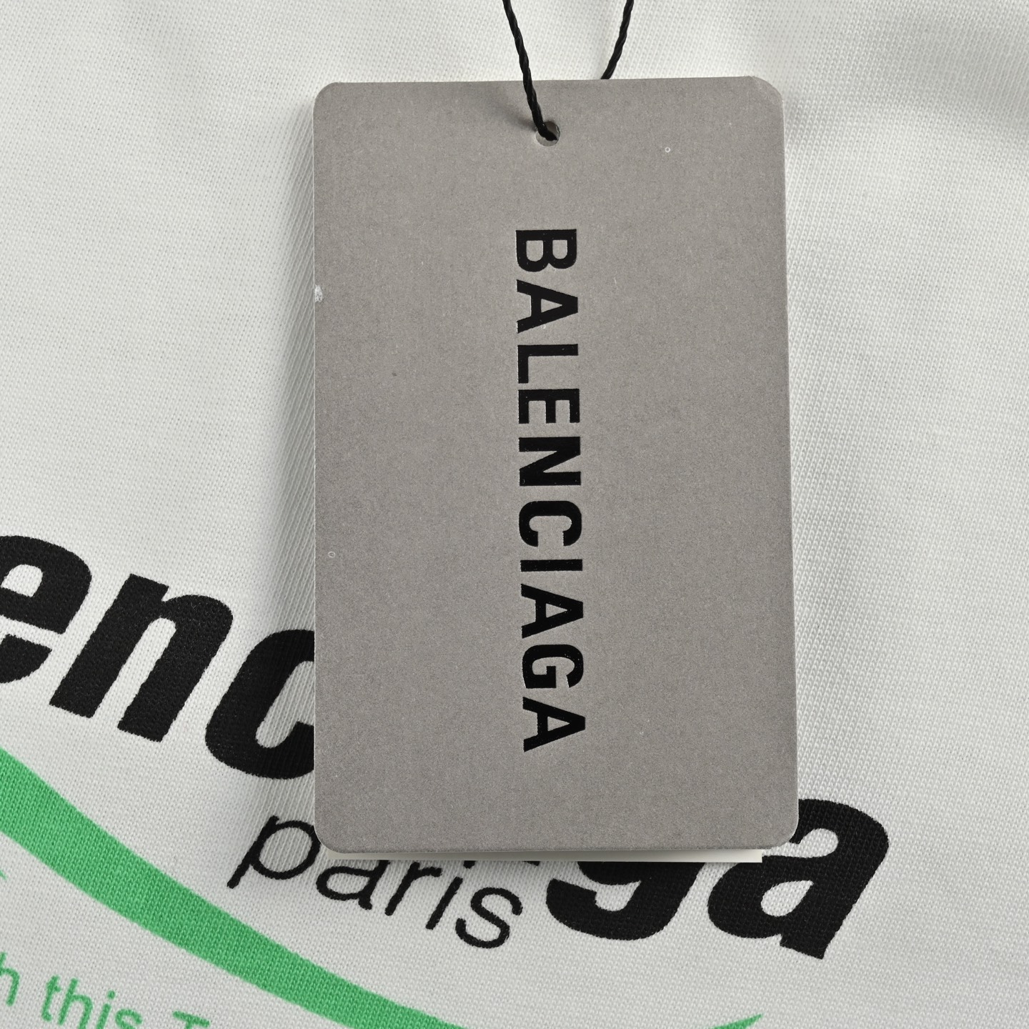 Balenciaga Eco-Friendly Limited Printed Short Sleeves