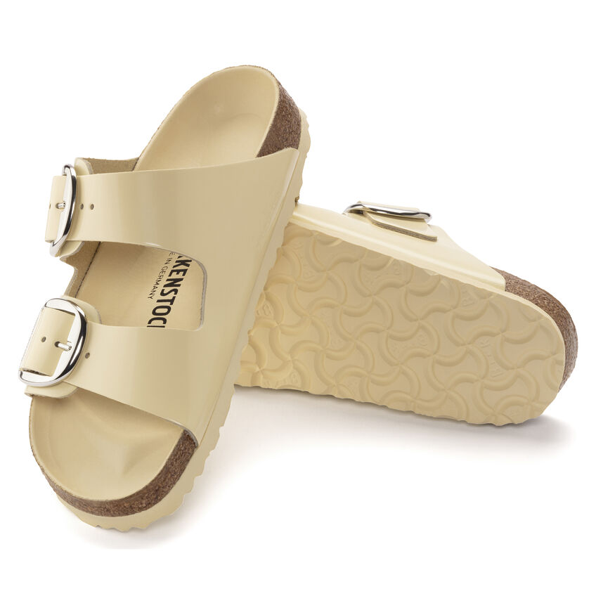 Arizona Big Buckle Natural Leather Patent B-82948