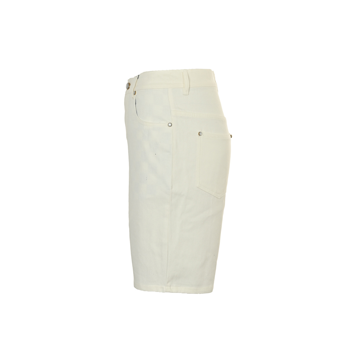 Louis Vuitton 25ss denim shorts with embroidered logo on the back pocket